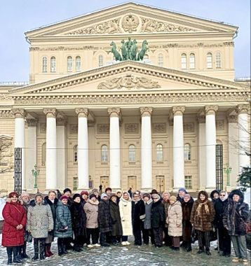 Экскурсия «Закулисье Большого театра» для ветеранов педагогического труда СВАО г.Москвы (10.02.2026)