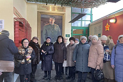 20 февраля 2026 года ветераны педагогического труда ЮЗАО посетили советский секретный объект "Бункер - 42"
